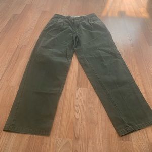 green men’s pants, size W33 L32!